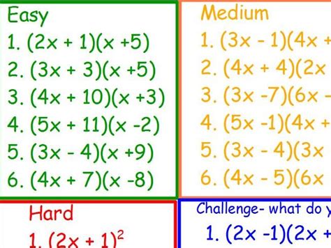 year 7 expanding brackets